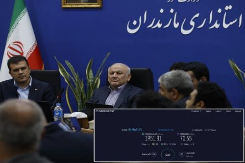 ثبت سرعت 1 951 گیگابیتی 5G ایرانسل در حضور معاون رییس جمهوری