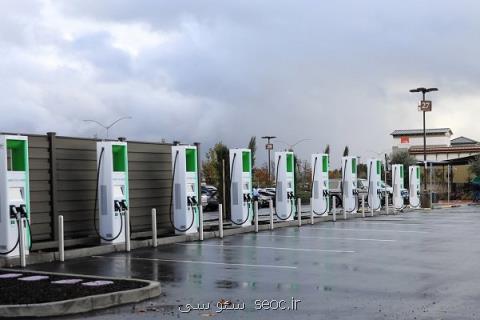 نصب سریع ترین شارژرهای خودروهای برقی در كالیفرنیا